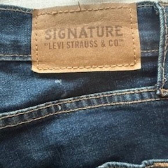 Signature Levi Strauss Slim Jeans 32x34 - Picture 2 of 7